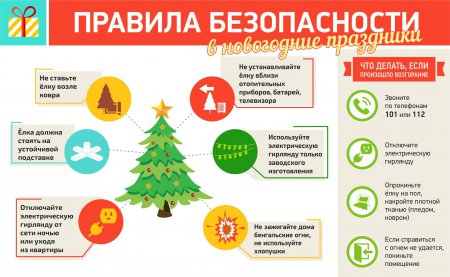 Как предотвратить пожар в новогодние праздники