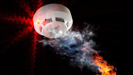 Действия при срабатывании установок пожарной сигнализации