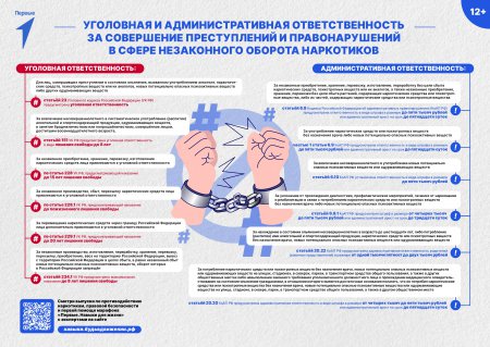 Уголовная и административная ответственность в сфере незаконного оборота наркотиков
