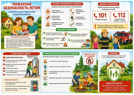 После отпусков, дач и лагерей: напоминаем о пожарной безопасности