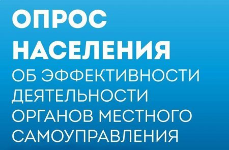 Объявление о проведении опроса жителей Санкт-Петербурга об оценке эффективности деятельности руководителей органов местного самоуправления внутригородских муниципальных образований города федерального значения Санкт-Петербурга